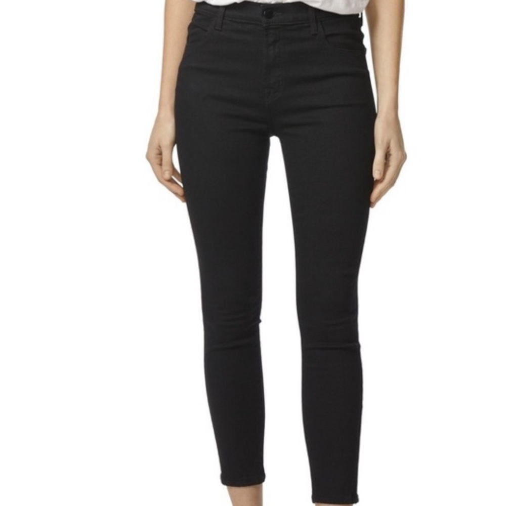 J BRAND ALANA HIGH RISE CROPPED JEANS